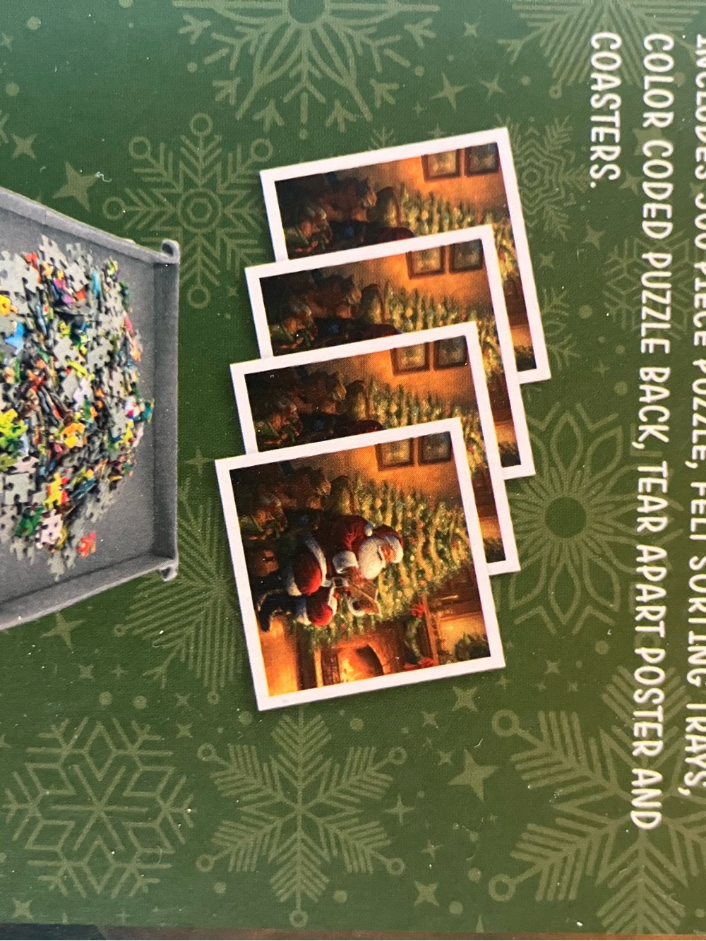 NIB Christmas Puzzles Bindle of 3 - Picture 5 of 5